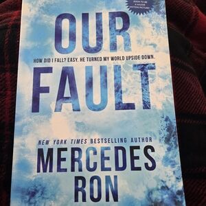 Our Fault by Mercedes Ron Book